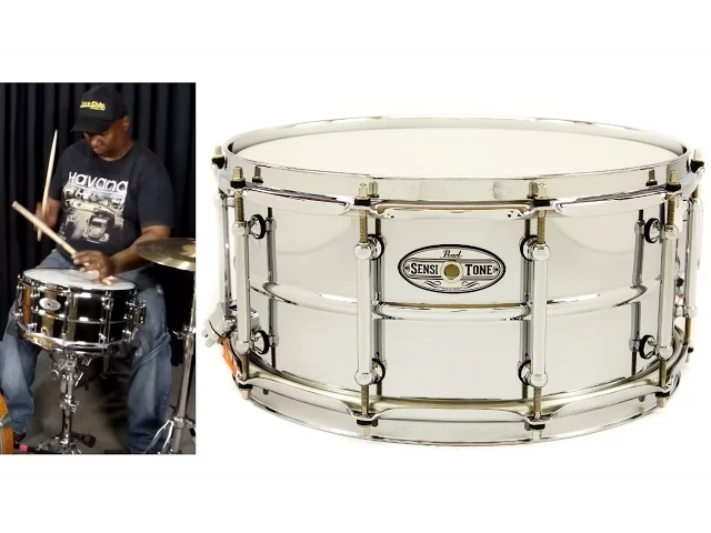 Caixa Pearl New Sensitone Elite Series Beaded Seamless Steel Shell