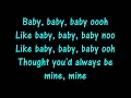 Download Lagu Baby Justin Bieber Lyrics