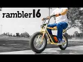 Razor presents The all new Rambler 16 electric cruiser