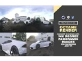 Cinema 4D Octane Render - Convert 3D Scenes Into 360 Degree Panoramic Images