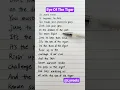 Lagu Eye Of The Tiger by Survivor #lyrics #handwritinglyrics