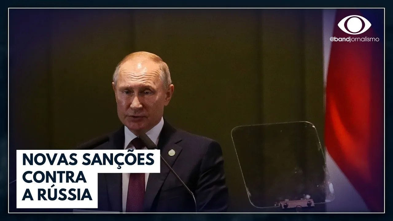 Novas sanções contra a Rússia anunciadas no G7 I Jornal da Band