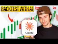 How To Build A Trading Strategy With Claude Backtest On TradingView