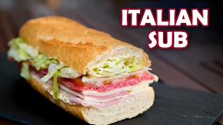 El Sandwich Italiano Perfecto para Comidas, Cenas o Excursiones