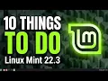 10 Things to Do Right After Installing Linux Mint 22 3 Cinnamon Zena 2026 Guide