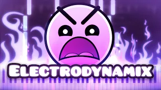 DJ Nate Electrodynamix Geometry Dash Lvl 15 Piano Tutorial 