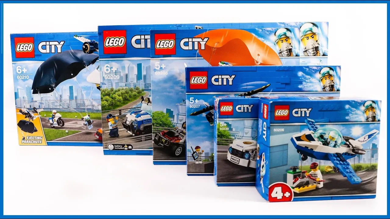 LEGO Cars and Trucks for kids and big Police station
