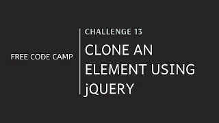 FCC - Clone An Element Using jQuery