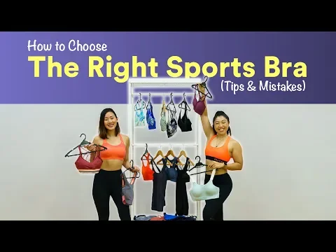 Download MP3 How to Choose the Right Sports Bra (Tips & Mistakes!) | Joanna Soh