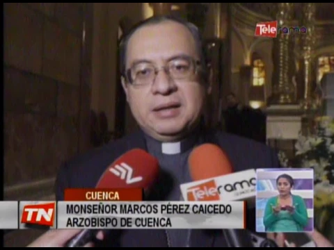 Delicado estado de salud de arzobispo emérito de Cuenca, Luis Alberto Luna