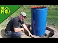How to Make a Burn Barrel The Fixit Shed