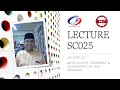 Lecture 13 SC025