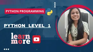 Learn BASIC PYTHON in 36 SESSIONS - Check description for the direct link of the concept