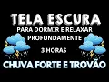 Download Lagu Relaxe e descontraia com chuva e trovão - Vença o estresse ⛈️Sons ASMR ⛈ TELA PRETA