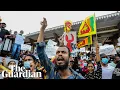 Sri Lanka police use teargas at protests over economic crisis