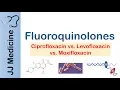 Fluoroquinolones 2nd vs 3rd vs 4th Generation Targets Mechanism of Action