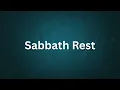 Download Lagu Sabbath Rest, Holy Rest (We set our work aside) - Beautiful Instrumental Piano with Lyrics