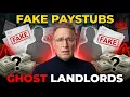 Fake Paystubs Ghost Landlords Applicant Scams
