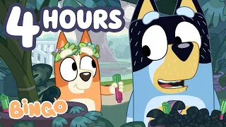 🔴LIVE: Living on a Desert Island! 🏝️🧡 | 4 Hours Of Imagination! | Bingo - Official Channel
