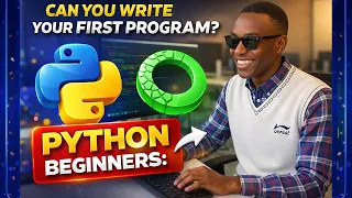 Write Your First Python Program After Installing Anaconda Python Tutorial for Beginners 2026