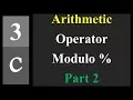 Arithmetic Operator Modulo operator Part 2