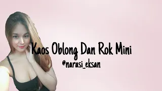 kaos oblong dan rok mini bikin gak kuat natapnya