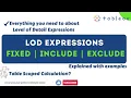 Tableau LOD - Everything you need to know at LOD Expressions in Tableau Tableau Level of detail
