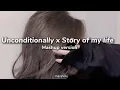 Download Lagu Unconditionally x Story of my life Mashup Tiktok Version