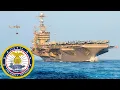 U S Navy Look Ahead Nimitz-class aircraft carrier USS John C Stennis CVN 74