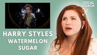 Download HARRY STYLES I watermelon sugar LIVE I vocal coach reacts! MP3