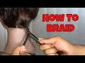 How To Braid For Beginners 3 Strand Braid