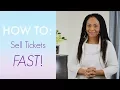 How To Sell Tickets FAST Event Planning Tips