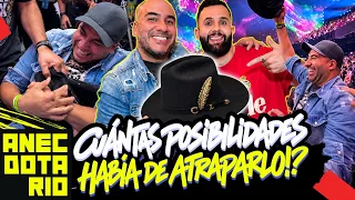 En el 1er concierto de Carin León en Las Vegas y me gané su sombrero. Casi me lo quitan #Anecdotario