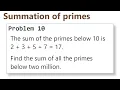 Project Euler Problem 10