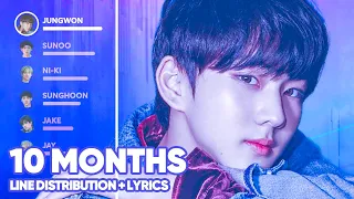 Download ENHYPEN - 10 Months (Line Distribution + Lyrics Color Coded) PATREON REQUESTED MP3