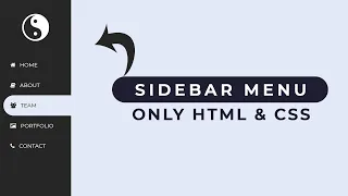 Simple Sidebar Menu Using HTML CSS CSS Tricks