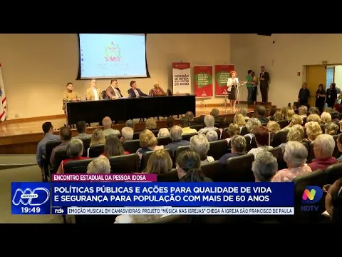 Qualidade de vida em foco: encontro estadual propõe ações para atender demandas da pessoa idosa
