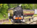 Download Lagu Repton No 926 returns to Whitby after lineside fire ban is lifted on the NYMR