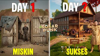 Gua bertahan hidup di pulau terpencil di game SOLAR PUNK