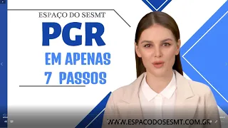 Como elaborar um PGR   Passo a Passo