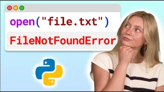 Why Python Can t Find Your File And How to Fix It - Visually Explained