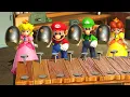Lagu Peach wins by doing manual labor in Mario Party Series minigames