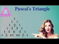 Code to print Pascal s triangle ll by Recursion