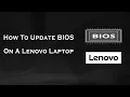How To Update BIOS On A Lenovo Laptop