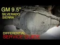 GM 9 5 Silverado Sierra Rear Differential Service Guide 2014-2018
