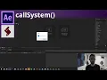 After Effects Scripting QuickTip - callSystem