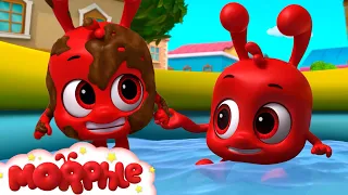 NEW Morphle Arabic 3D مورفل بالعربي مورفل و ميلا مورفل موحل وبحاجة لحمام Morphle Takes A Bath 