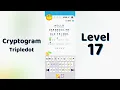 Cryptogram Tripledo Level 17 Solutions Logic Puzzle Game Mini Boss