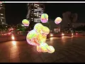 Metalballs with different post-processing effects in OpenGL