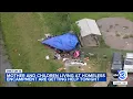 Woman and children living at a SE Houston homeless encampment given place to stay city says